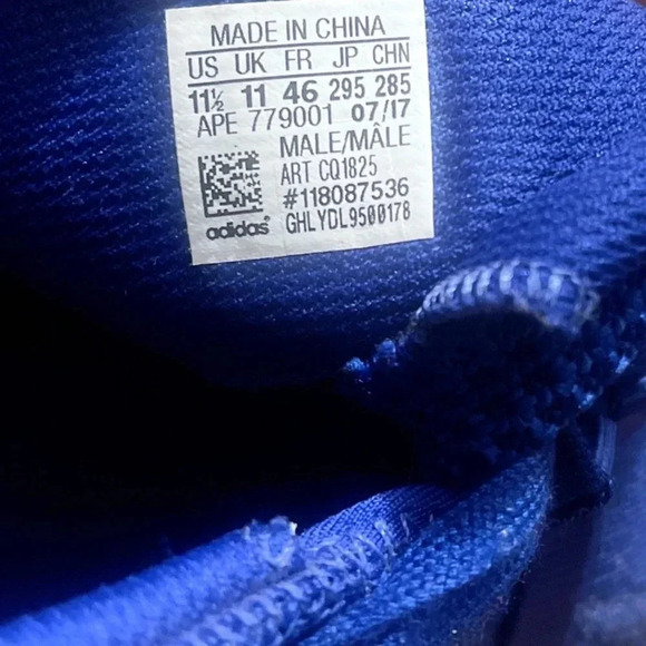 Adidas EQT support Ultra x Mastermind blue athletic streetwear sneakers 11.5 - Picture 7 of 9